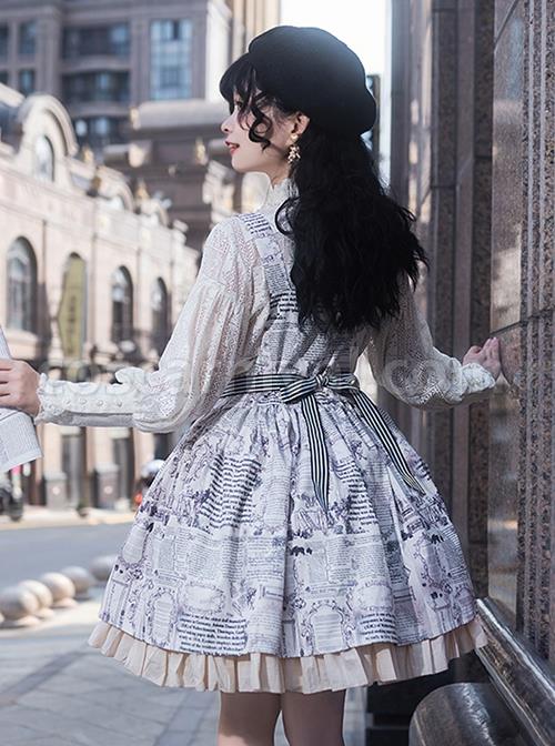 Berlin-Daily-Series-Vintage-Newspaper-Print-Detachable-Apron-Panel-Lace-Classic-Lolita-Sleeveless-Dress-coscarnival-4832