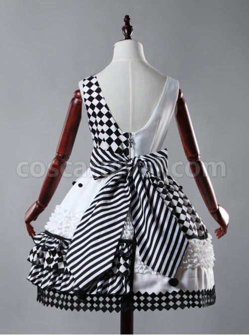 Black And White Clown Girl Lolita Full-set coscarnival