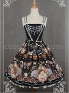 Black-Bead-Chain-Printed-Lace-Hemline-Lolita-Dress-coscarnival-5254