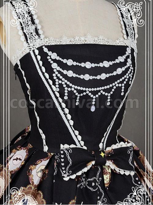 Black-Bead-Chain-Printed-Lace-Hemline-Lolita-Dress-coscarnival-5271