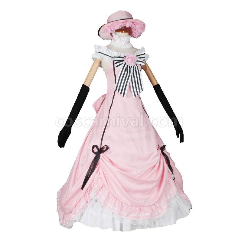 Black Butler Ciel Phantomhive Daily Robin Sweet Lolita Dress Cosplay Costumes coscarnival01119669