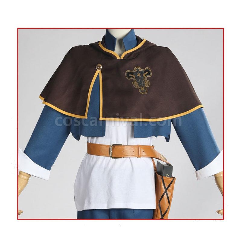 Black Clover Asta Outfits Cosplay Costume with Free Magic Book Prop coscarnival011114572