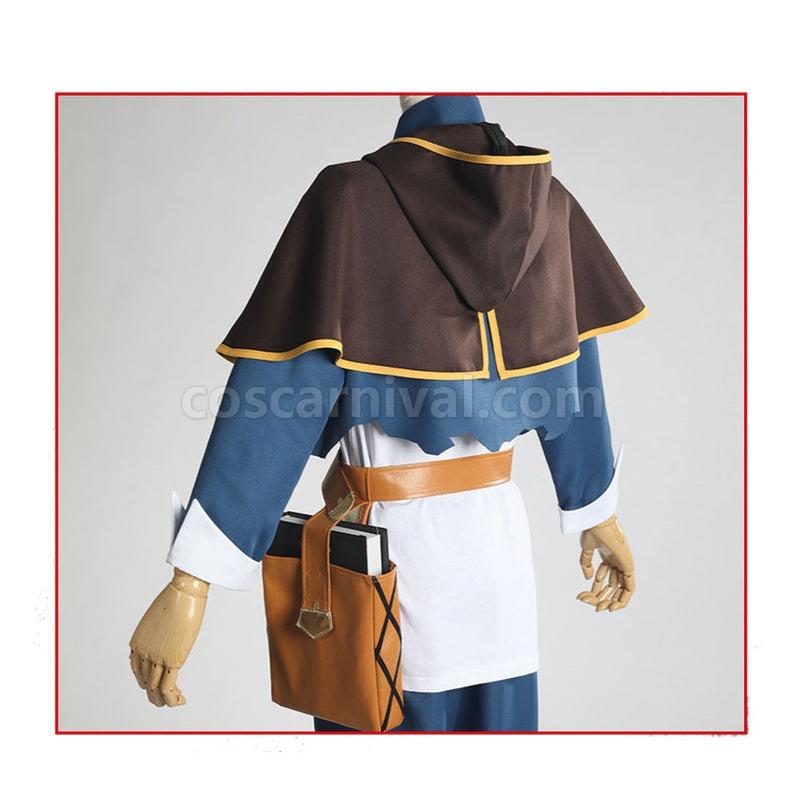 Black Clover Asta Outfits Cosplay Costume with Free Magic Book Prop coscarnival011114598