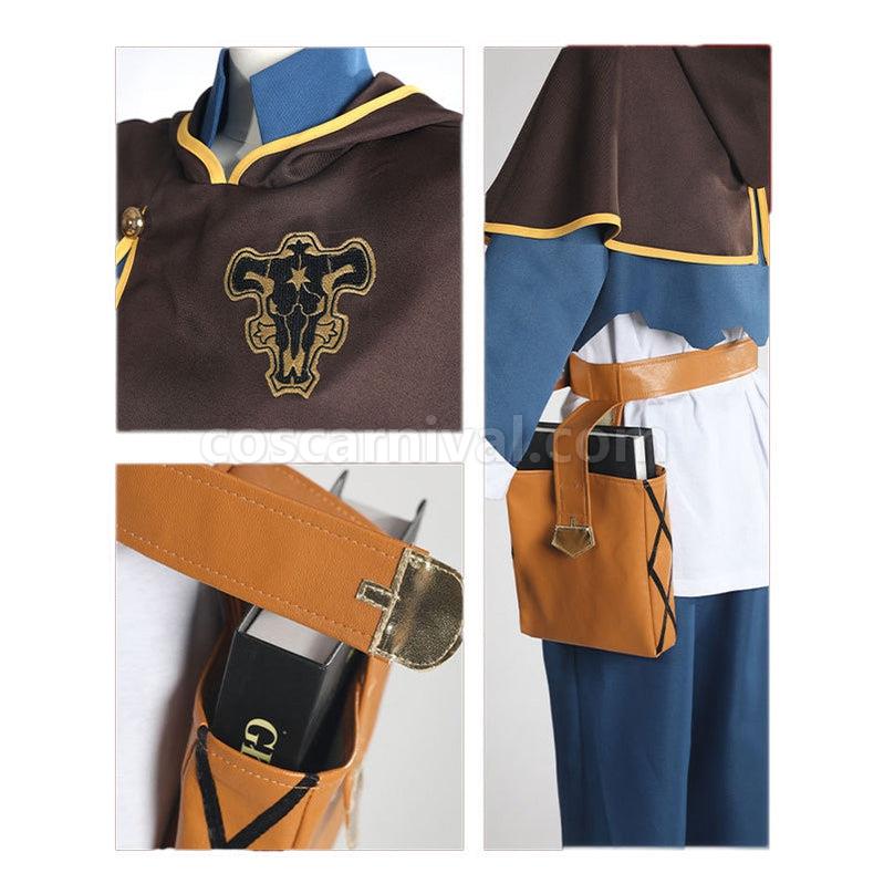 Black Clover Asta Outfits Cosplay Costume with Free Magic Book Prop coscarnival011114603