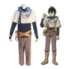 Black Clover Yuno Grinberryall Outfits Cosplay Costume with Free Necklace coscarnival011114544