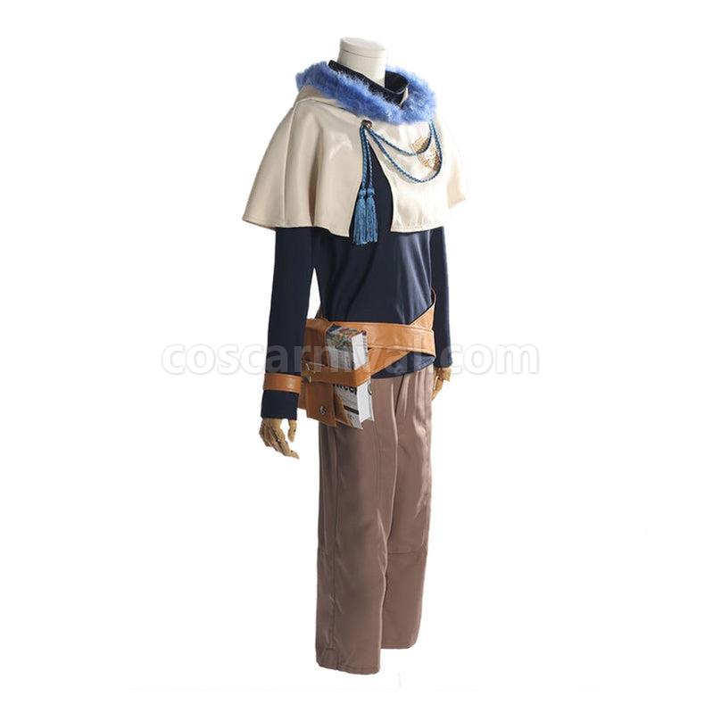 Black Clover Yuno Grinberryall Outfits Cosplay Costume with Free Necklace coscarnival011114554