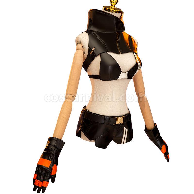 Black Rock Shooter Dawn Fall Rock Shooter Cosplay Costumes coscarnival01115666