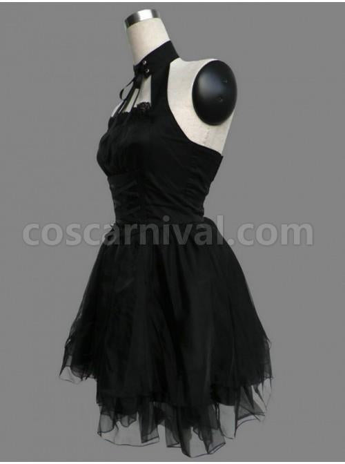 Black Sexy Gothic Lolita Dress coscarnival