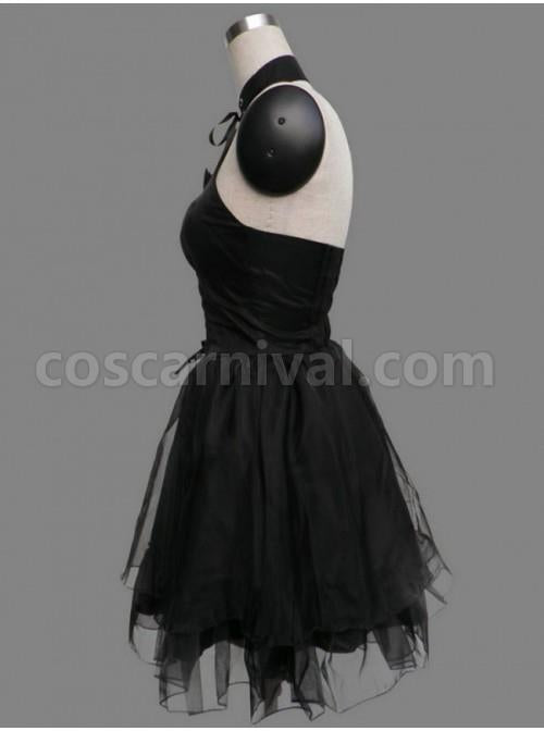 Black Sexy Gothic Lolita Dress coscarnival