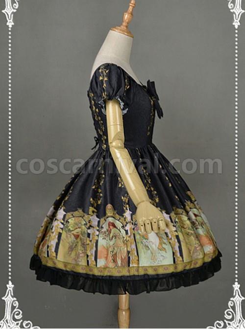 Black-Sweet-Bowknot-Decorated-Neckline-Short-Lolita-Dress-coscarnival-4795