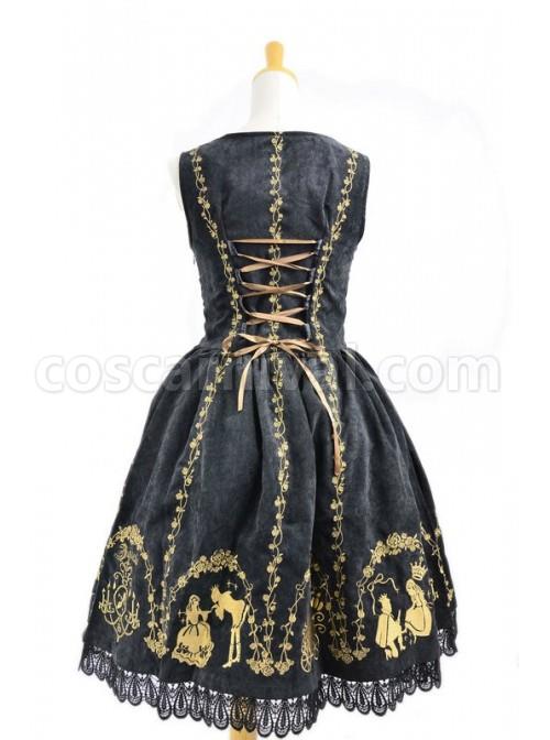 Black-Velvet-Bow-Lace-Classic-Lolita-Dress-coscarnival-5270