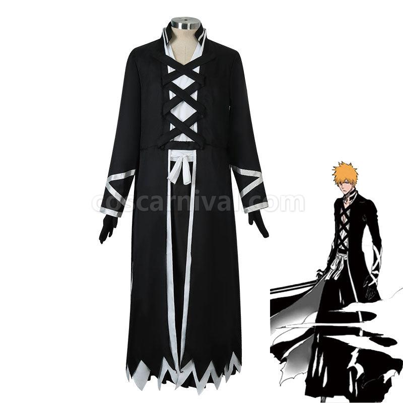 Bleach Ichigo Fullbring New Bnakai Cosplay Costumes coscarnival01111493