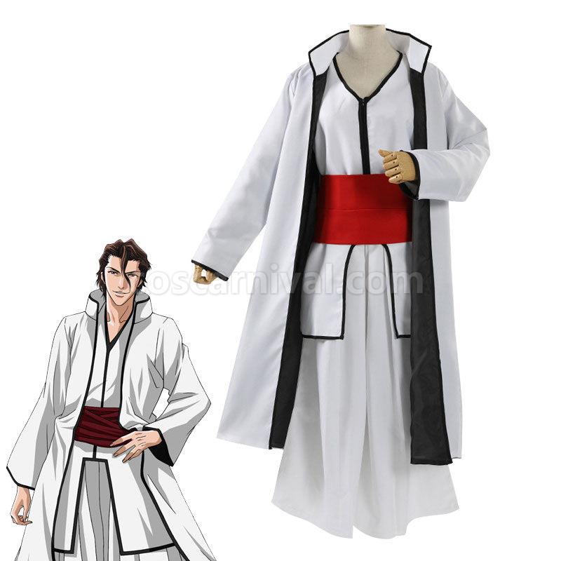 Bleach Sousuke Aizen Fullset Cosplay Costumes coscarnival01117658