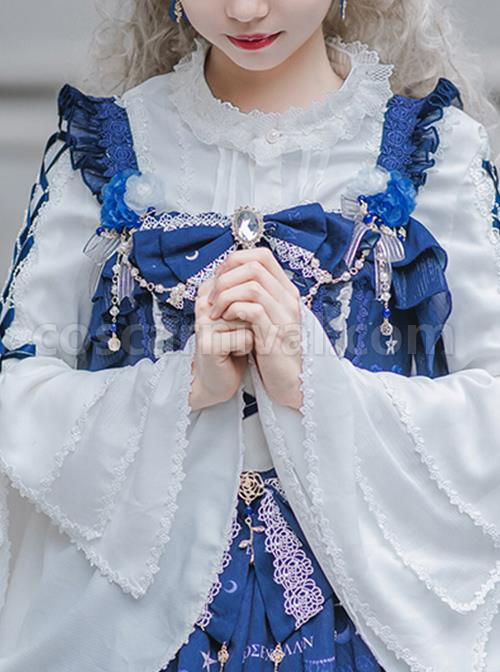 Blue-Enchantress-Series-JSK-Gorgeous-Classic-Lolita-Sling-Dress-coscarnival-3463