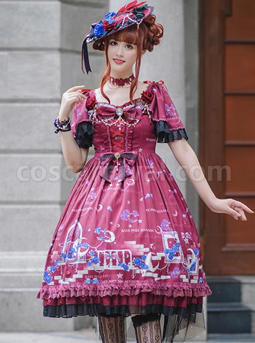 Blue-Enchantress-Series-OP-Gorgeous-Classic-Lolita-Short-Sleeve-Dress-coscarnival-3410