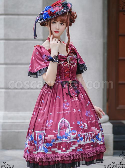 Blue-Enchantress-Series-OP-Gorgeous-Classic-Lolita-Short-Sleeve-Dress-coscarnival-3443