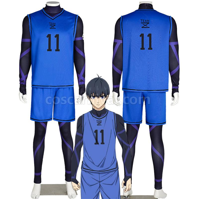 Blue Lock Isagi Yoichi Cosplay Costumes coscarnival01116