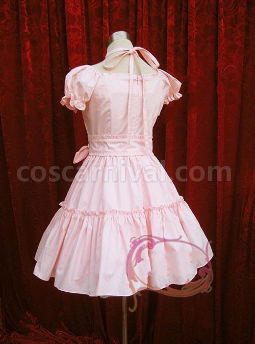 Blue-Short-Sleeves-Bow-Cotton-Sweet-Lolita-Dress-coscarnival-268