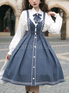 Book-Of-Lies-Series-JSK-Blue-Concise-Elegant-Classic-Lolita-Sling-Dress-coscarnival-113
