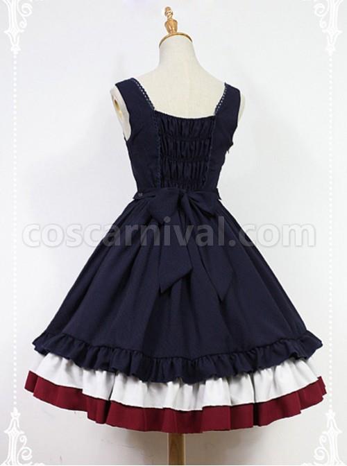 Bow-Decorated-Neckline-Layered-Skirt-Lolita-JSK--Snow-White-coscarnival-1409