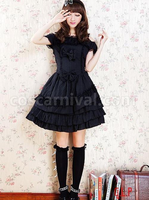 Bowknot-Classic-Lolita-Off-the-shoulder-Dress-coscarnival-1787