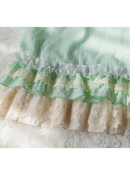 Bowknot-Lace-Ruffles-Classic-Lolita-Short-Sleeve-Dress-coscarnival-4056