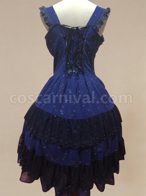 Bronzing-Chiffon-Navy-Blue-Ruffles-Classic-Lolita-Dress-coscarnival-1420