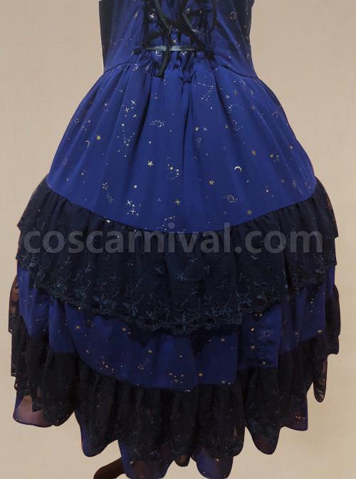 Bronzing-Chiffon-Navy-Blue-Ruffles-Classic-Lolita-Dress-coscarnival-1437