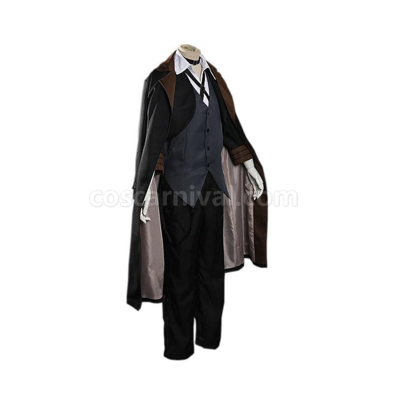 Bungo Stray Dogs Chuuya Nakahara BLack Cosplay Costume coscarnival011115885