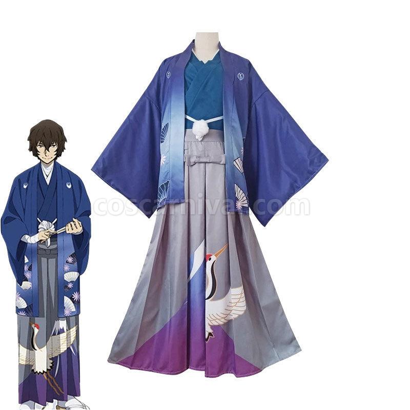 Bungo Stray Dogs Kimono Halloween Cosplay Costumes coscarnival01115785
