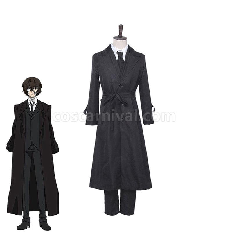 Bungo Stray Dogs Osamu Dazai Black Cosplay Costume coscarnival011113106