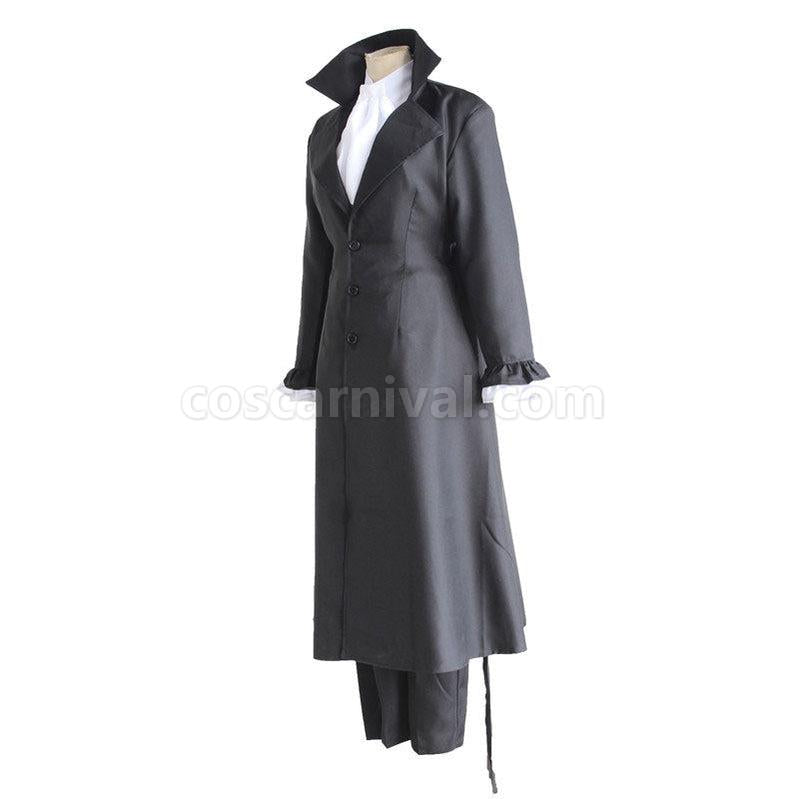 Bungo Stray Dogs Ryunosuke Akutagawa Halloween Cosplay Costume coscarnival011116099
