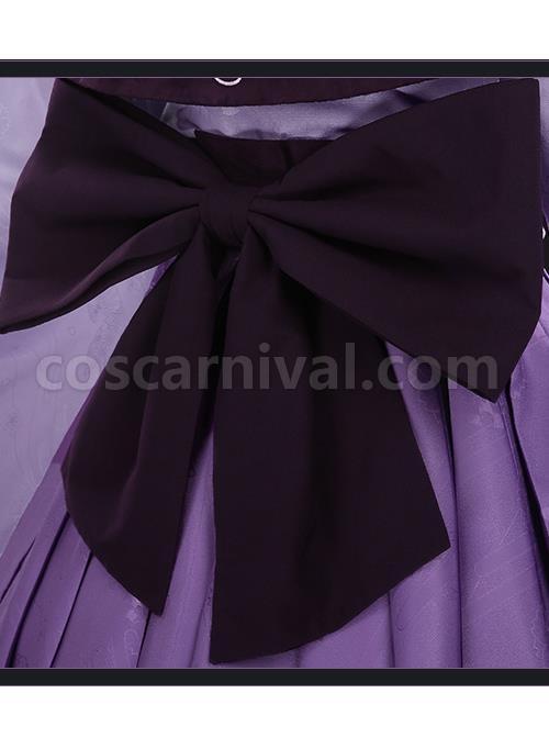 Butterfly-Embroidery-Cherry-Blossoms-Jacquard-High-Collar-Classic-Lolita-Purple-Kimono-coscarnival-4815