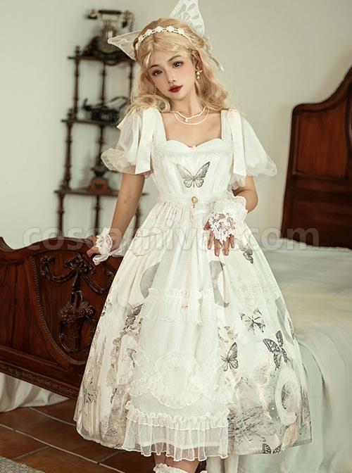 Butterfly-Mankong-Series-Elegant-Generous-Collar-The-Clock-Butterfly-Print-Polka-Dot-Mesh-Open-Placket-Classic-Lolita-Short-Sleeved-Dress-coscarnival-3379