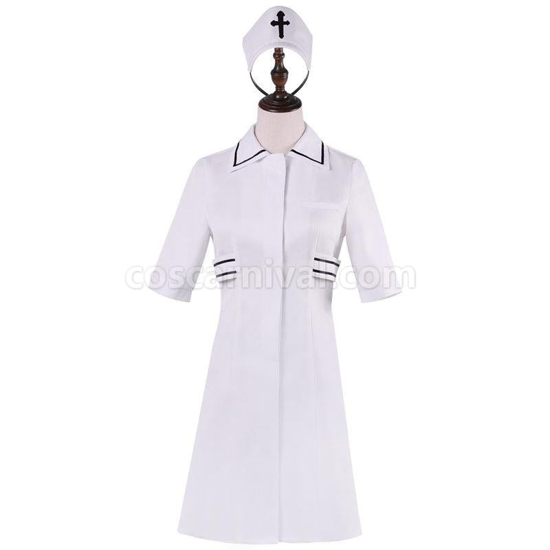 Call of the Night Haru Nanakusa Nurse Uniform Cosplay Costume coscarnival01112641