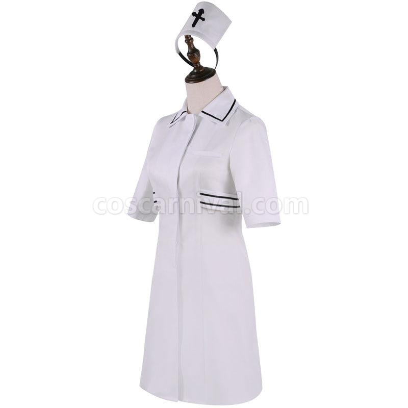 Call of the Night Haru Nanakusa Nurse Uniform Cosplay Costume coscarnival01112658