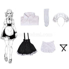 Call of the Night Nazuna Nanakusa Maid Cosplay Costumes coscarnival01113965