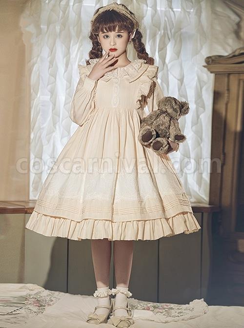 Camellia-Series-Pastoral-Style-Lace-Doll-Neck-Ruffle-Long-Sleeve-Classic-Lolita-Dress-coscarnival-3336
