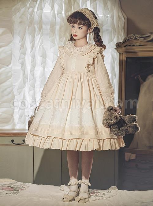 Camellia-Series-Pastoral-Style-Lace-Doll-Neck-Ruffle-Long-Sleeve-Classic-Lolita-Dress-coscarnival-3341