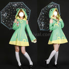Cardcaptor Sakura Clear Card Sakura Frog Raincoat Cosplay Costumes coscarnival01115083