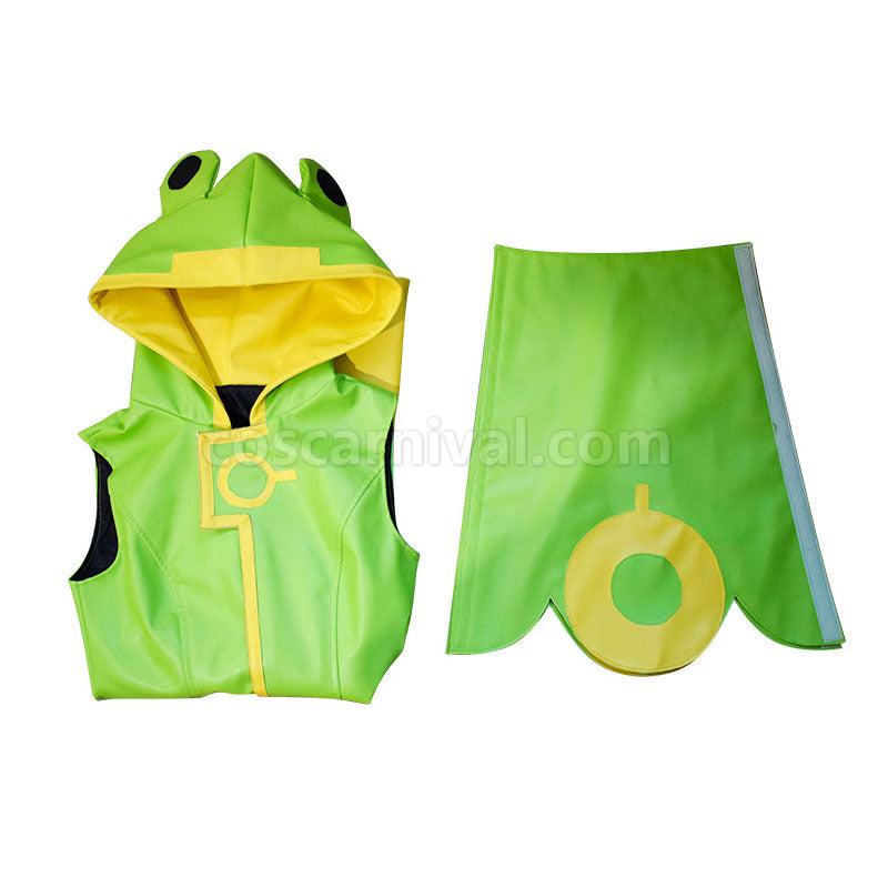 Cardcaptor Sakura Clear Card Sakura Frog Raincoat Fullset Cosplay Costumes coscarnival01118304