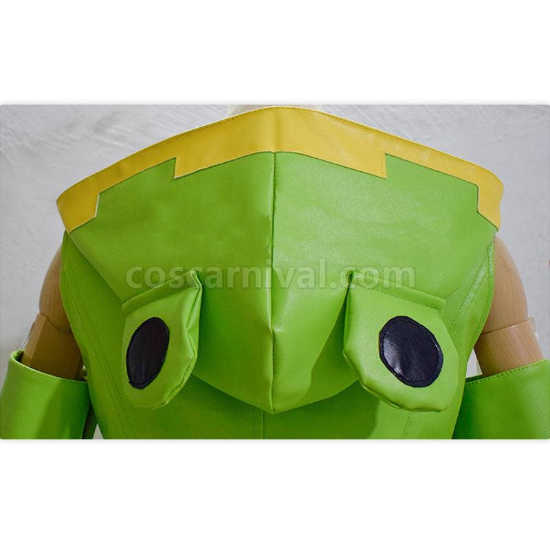 Cardcaptor Sakura Clear Card Sakura Frog Raincoat Fullset Cosplay Costumes coscarnival01118312