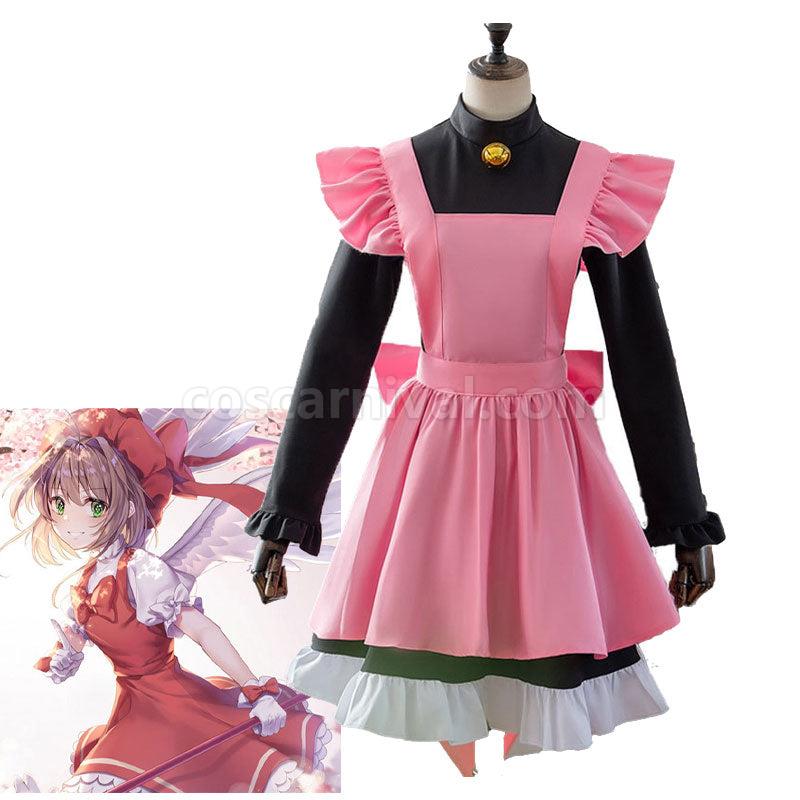 Cardcaptor Sakura Clear Card Sakura Kinomoto Cosplay Costumes coscarnival01116863