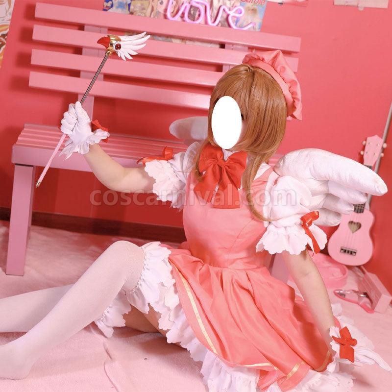 Cardcaptor Sakura Sakura Battle Suit Cosplay Costumes coscarnival01112218