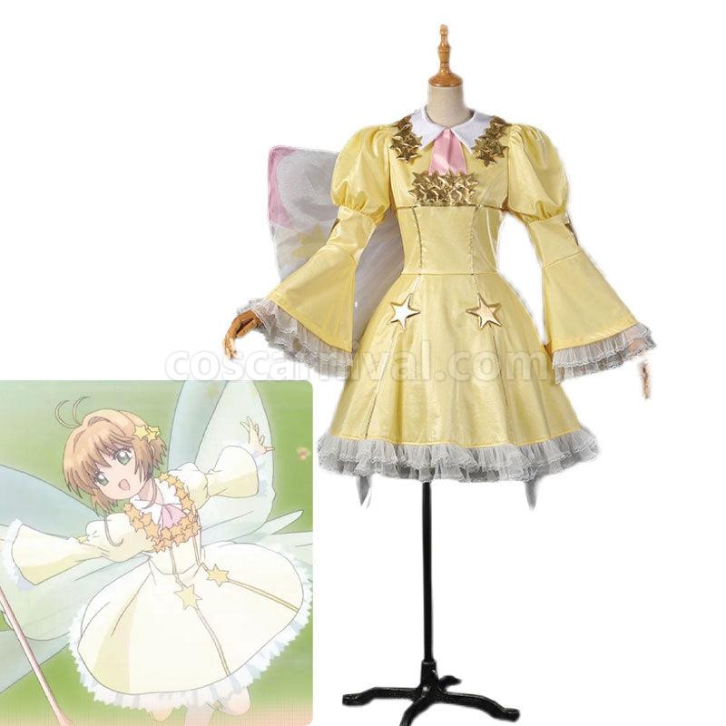 Cardcaptor Sakura Sakura Kinomoto Star Dress Cosplay Costumes coscarnival01114538