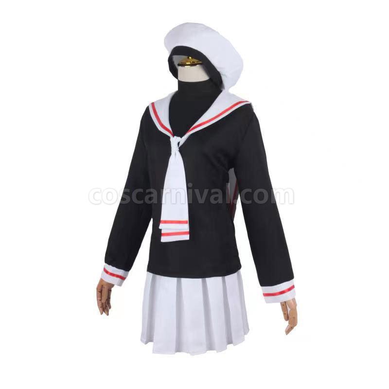 Cardcaptor Sakura Sakura Kinomoto Uniform Cosplay Costumes coscarnival01118292