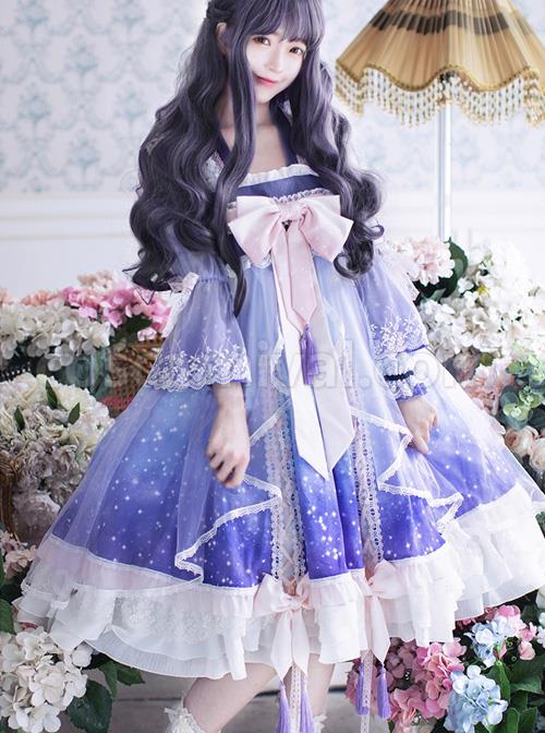 Cardcaptor-Sakura-Series-OP-Gradient-Chinese-Style-Qi-Lolita-Long-Sleeve-Dress-coscarnival-3587