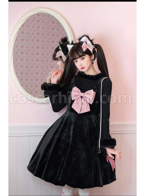 Cat-Fluffy-Series-JSK-Short-Black-Smooth-Plush-Girlish-A-shaped-Sweet-Bud-Bowknot-Lolita-Sling-Dress-coscarnival-2263.jpg