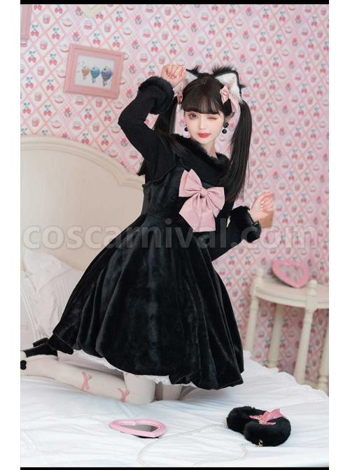 Cat-Fluffy-Series-JSK-Short-Black-Smooth-Plush-Girlish-A-shaped-Sweet-Bud-Bowknot-Lolita-Sling-Dress-coscarnival-2270.jpg
