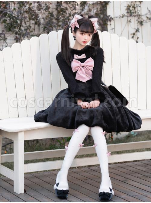 Cat-Fluffy-Series-JSK-Short-Black-Smooth-Plush-Girlish-A-shaped-Sweet-Bud-Bowknot-Lolita-Sling-Dress-coscarnival-2290.jpg